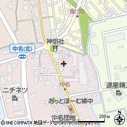 富山県富山市婦中町中名1288周辺の地図