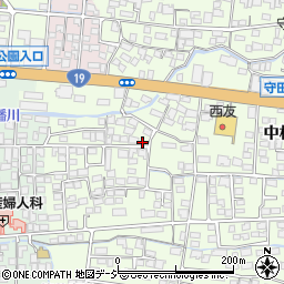 長野県長野市高田269周辺の地図