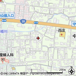 長野県長野市高田269-1周辺の地図