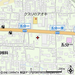 長野県長野市高田417周辺の地図