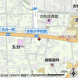 長野県長野市高田585周辺の地図