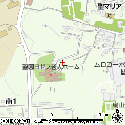栃木県那須烏山市南周辺の地図