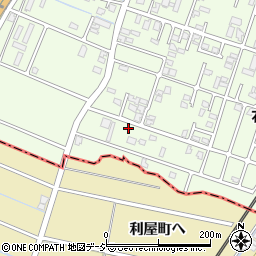 石川県河北郡津幡町太田ほ343-2周辺の地図