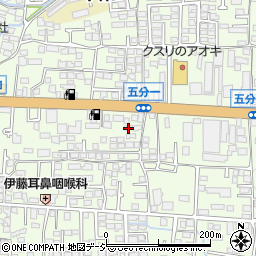 長野県長野市高田370周辺の地図