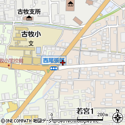 サイゼリヤ 長野西尾張部店周辺の地図