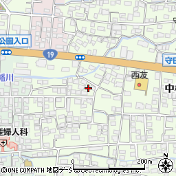 長野県長野市高田268周辺の地図