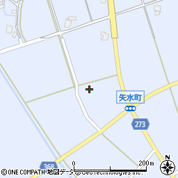 富山県小矢部市矢水町290周辺の地図