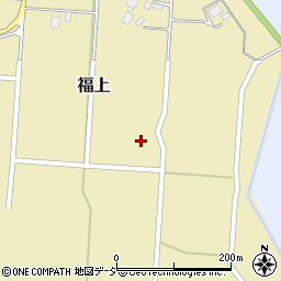 福上公民館周辺の地図