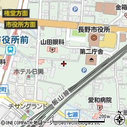 長野個人タクシー事業協同組合周辺の地図