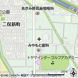 富山県富山市二俣382周辺の地図