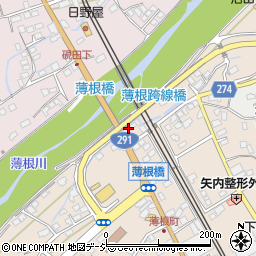 群馬県沼田市薄根町3380-11周辺の地図