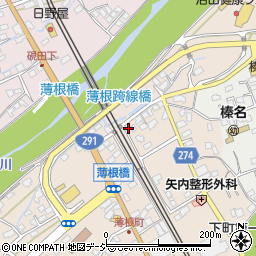 群馬県沼田市薄根町3368-11周辺の地図