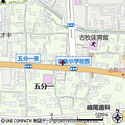 長野県長野市高田520-1周辺の地図