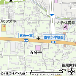 長野県長野市高田512周辺の地図