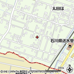 石川県河北郡津幡町太田ほ297-3周辺の地図