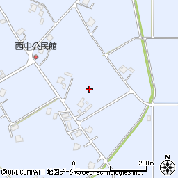 富山県砺波市西中周辺の地図