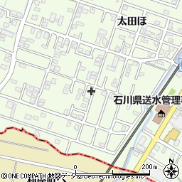 石川県河北郡津幡町太田ほ295-4周辺の地図