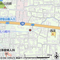 長野県長野市高田255周辺の地図