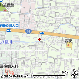 長野県長野市高田256周辺の地図