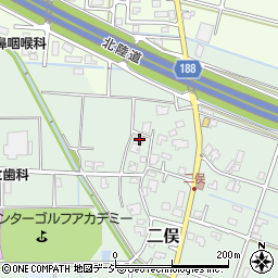 富山県富山市二俣256周辺の地図