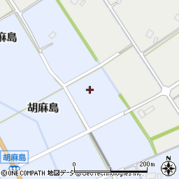 富山県小矢部市胡麻島42周辺の地図