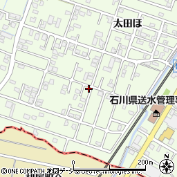 石川県河北郡津幡町太田ほ295-6周辺の地図