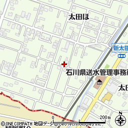 石川県河北郡津幡町太田ほ275-1周辺の地図