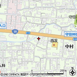 長野県長野市高田321周辺の地図