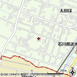 石川県河北郡津幡町太田ほ300-3周辺の地図