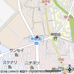 富山県富山市婦中町中名1663周辺の地図
