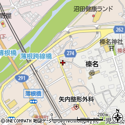 群馬県沼田市薄根町4025周辺の地図