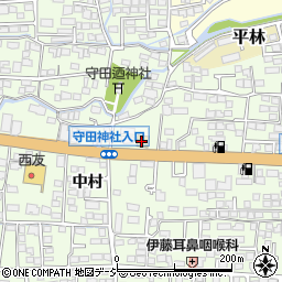 ガスト長野古牧店周辺の地図