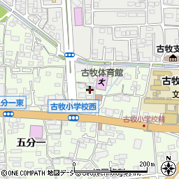 長野県長野市高田593周辺の地図