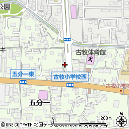 長野県長野市高田596周辺の地図