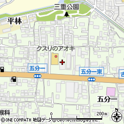 長野県長野市高田439周辺の地図