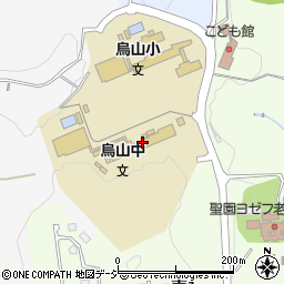 那須烏山市立烏山中学校周辺の地図