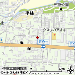 長野県長野市高田448-6周辺の地図