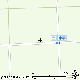 長野県北安曇郡白馬村神城周辺の地図