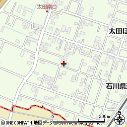 石川県河北郡津幡町太田ほ261-2周辺の地図