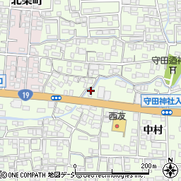 長野県長野市高田322周辺の地図
