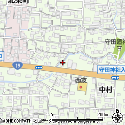 長野県長野市高田322-1周辺の地図