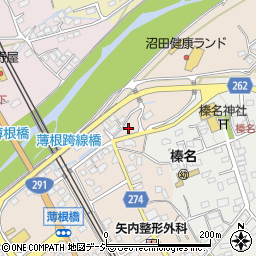 群馬県沼田市薄根町2805周辺の地図