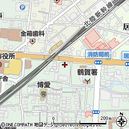 長野県長野市鶴賀周辺の地図