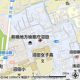 東倉内公民館周辺の地図