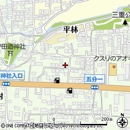 長野県長野市高田449-19周辺の地図