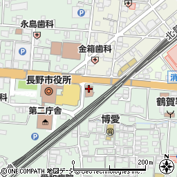 長野市社会福祉協議会　地域福祉課周辺の地図