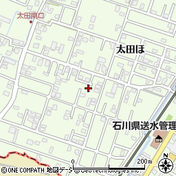石川県河北郡津幡町太田ほ243-8周辺の地図