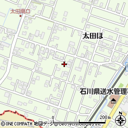 石川県河北郡津幡町太田ほ243-6周辺の地図