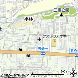 長野県長野市高田448-10周辺の地図