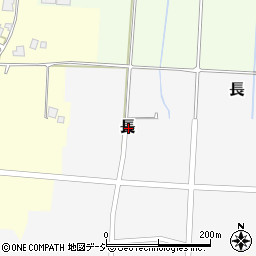 富山県小矢部市長周辺の地図